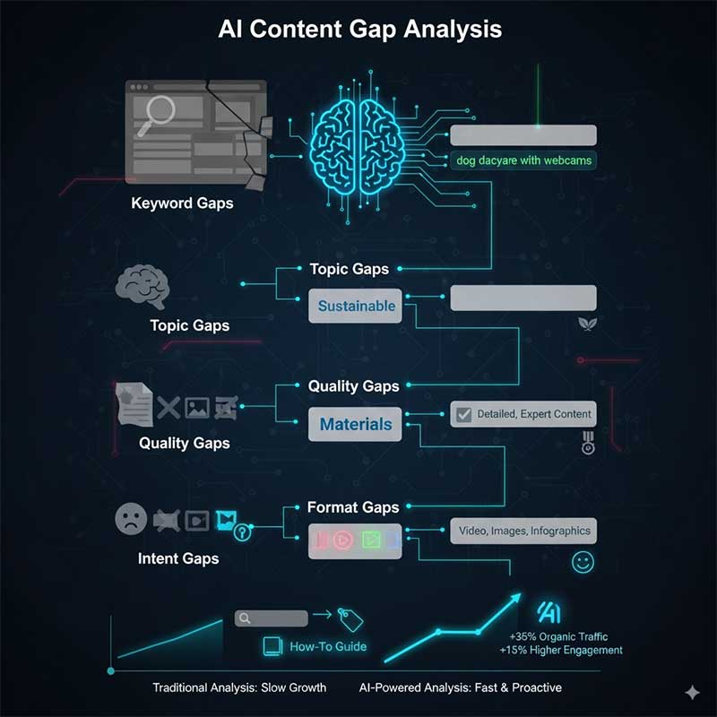 Different kind of content Gaps