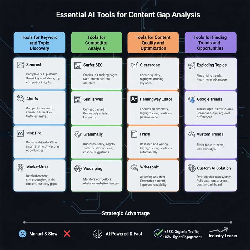 Ai Tools for Content Gap Analysis